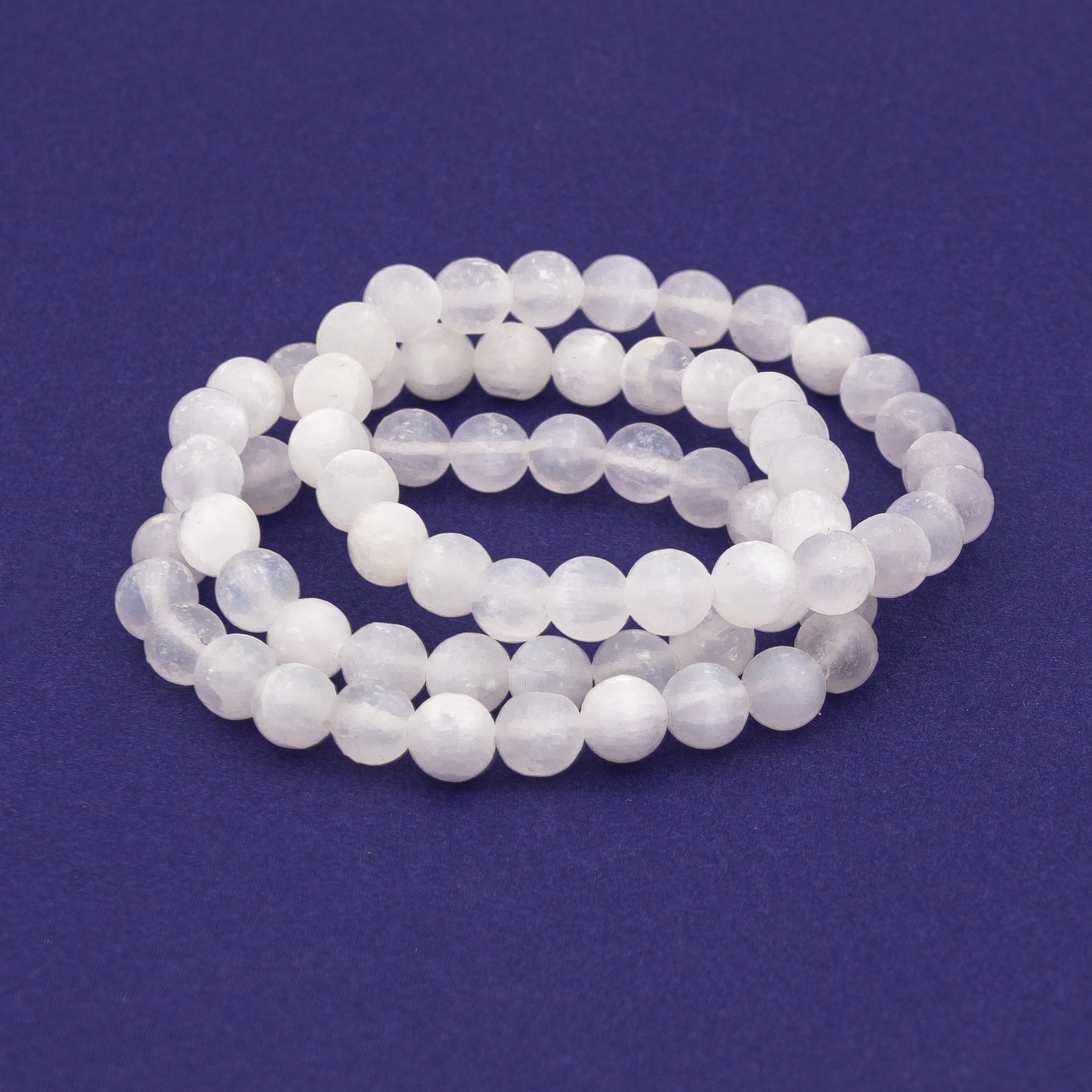 Bracelet - Selenite 8mm